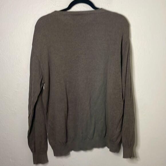 Ermenegildo Zegna Men's Crew Neck Sweater Sz M Brown - Picture 2 of 4